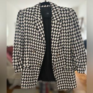 River Island houndstooth blazer size8, size 12 European
